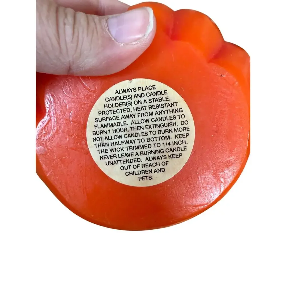 Vintage Whole Home Tea light‎ cancle holder pumpkin